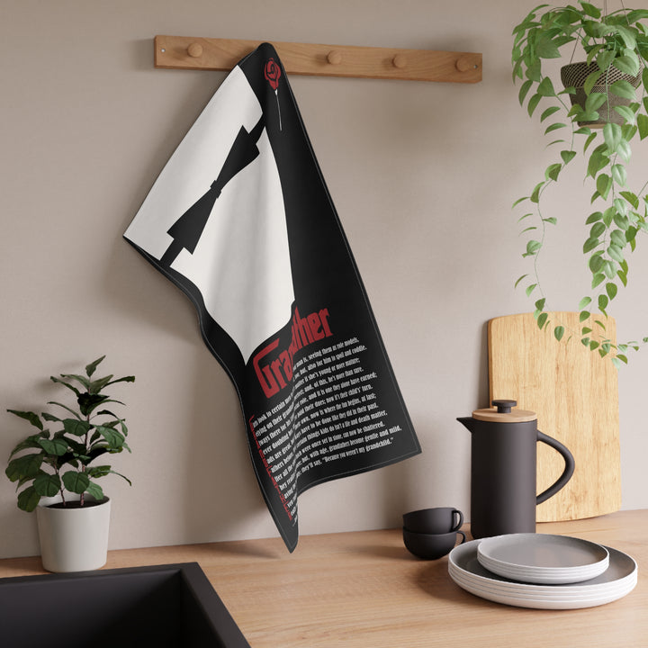"Grandfather" Acrostic Poem Kitchen Towel