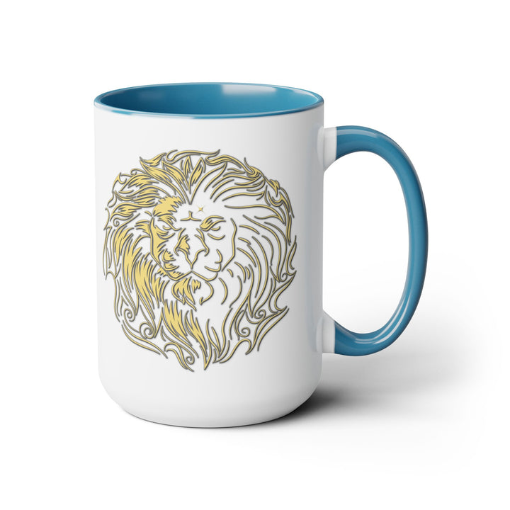 Leo Two-Tone Coffee Mugs - 15oz