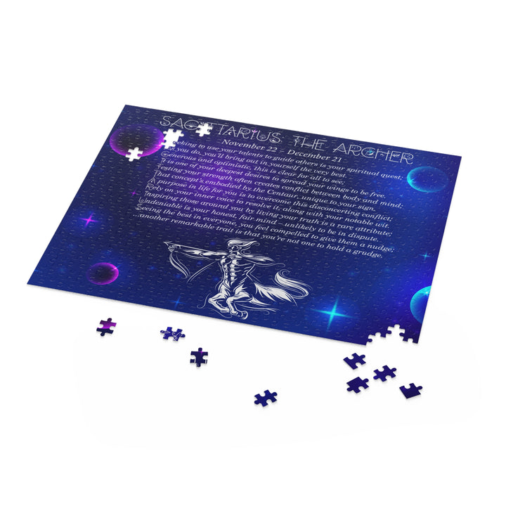 Sagittarius Acrostic Poem Puzzle