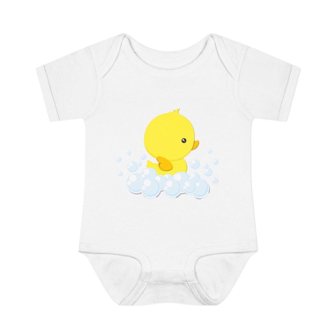 “It's a Girl” with Adorable Ducky Design Bodysuit