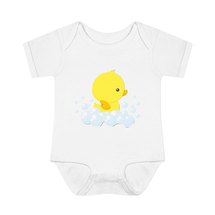 “It's a Girl” with Adorable Ducky Design Bodysuit