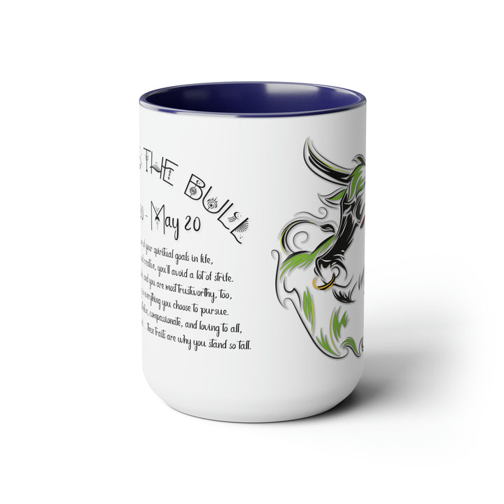 Written in the Stars Two-Tone Coffee Mugs - 15oz - Taurus