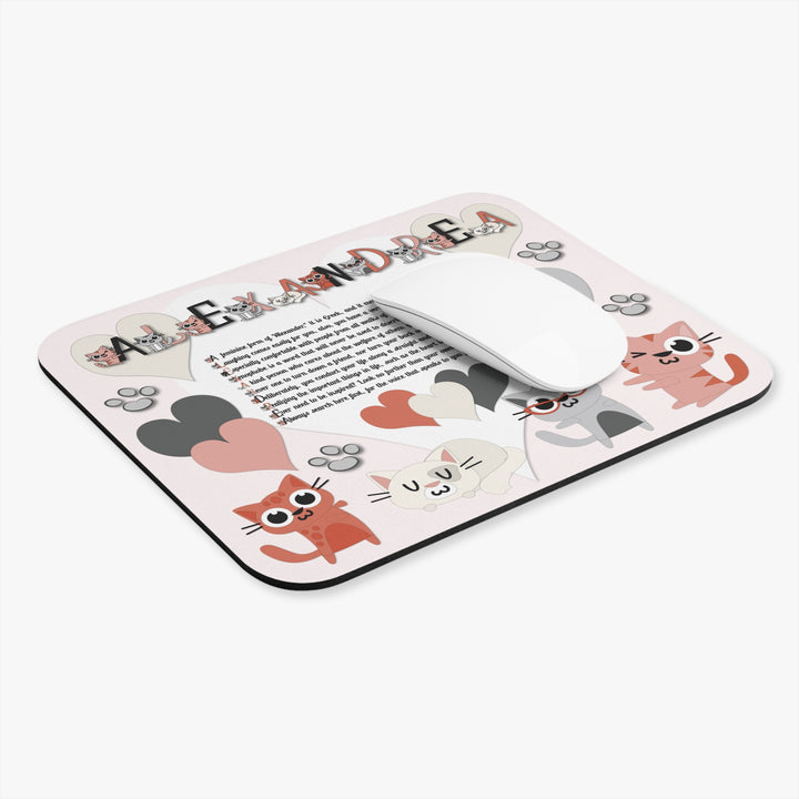 Namesakes Mouse Pad - Kitty Cats