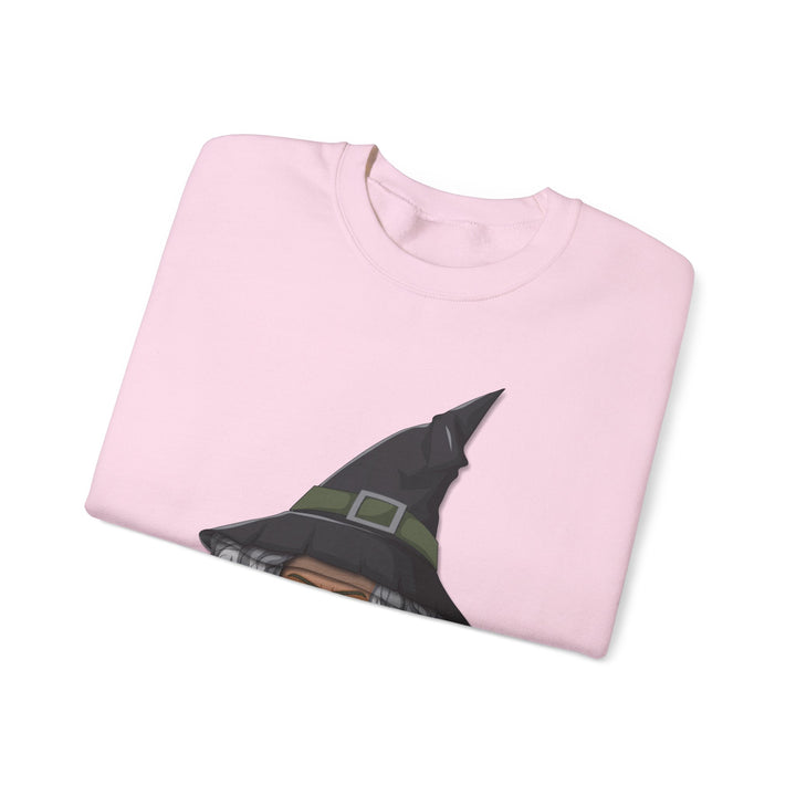 Happy Halloween Acrostic Poem Sweatshirt -  Old Witch