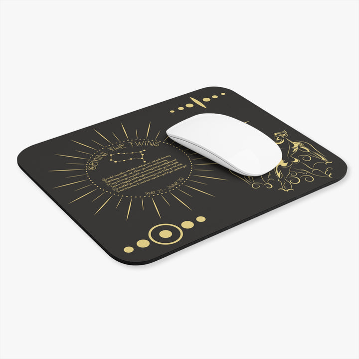 Written in the Stars Acrostic Poem Mouse Pad - "Gemini"