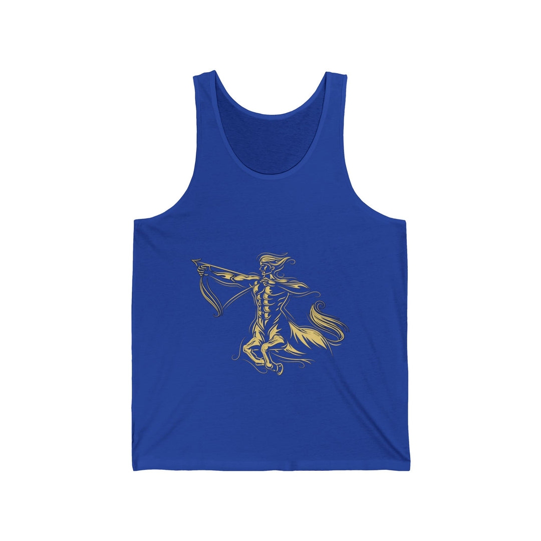 “Sagittarius” Unisex Acrostic Poem Jersey Tank