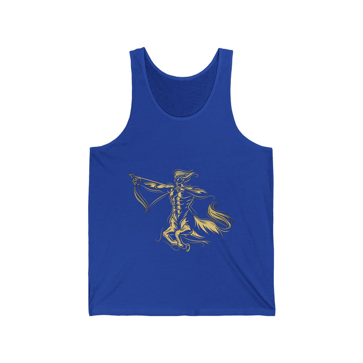 “Sagittarius” Unisex Acrostic Poem Jersey Tank