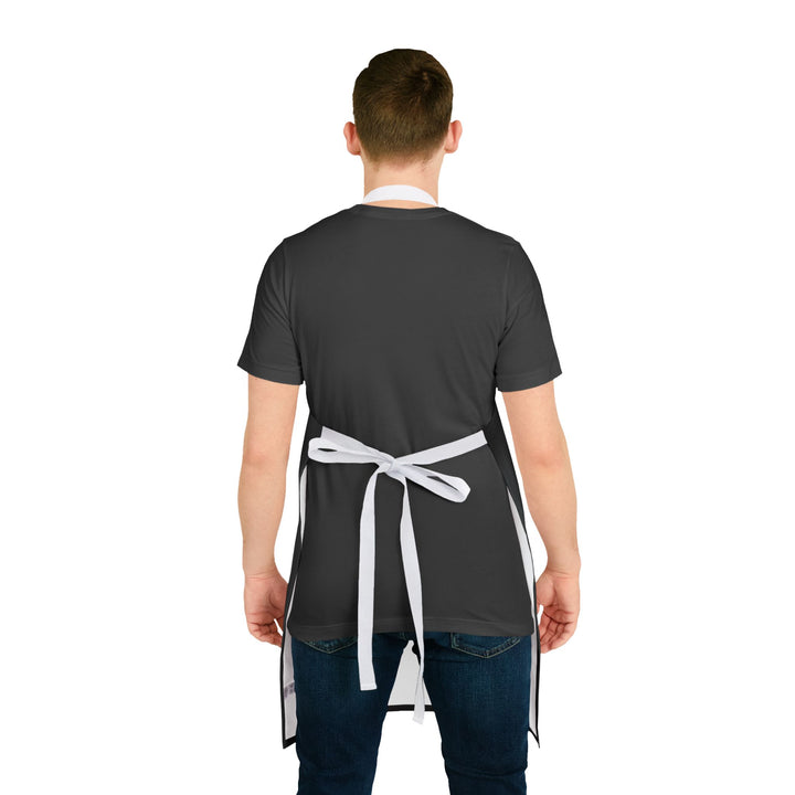 Grandfather Acrostic Poem Formal Adjustable Tie Back Chef Apron - Tuxedo Shirt