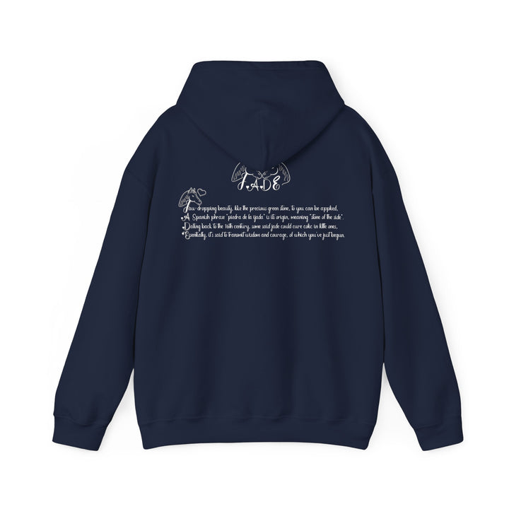 Namesakes, Personalized Acrostic Name Hoodie with Horse Graphic