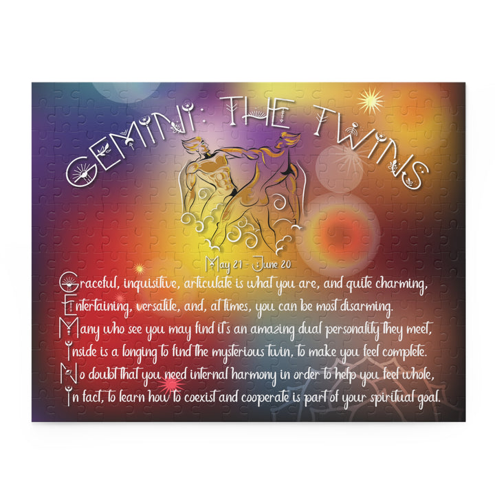 "Gemini" Acrostic Horoscope Puzzle - Beams