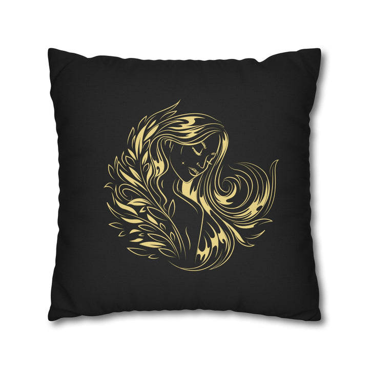 Virgo Acrostic Poem Pillow Cover
