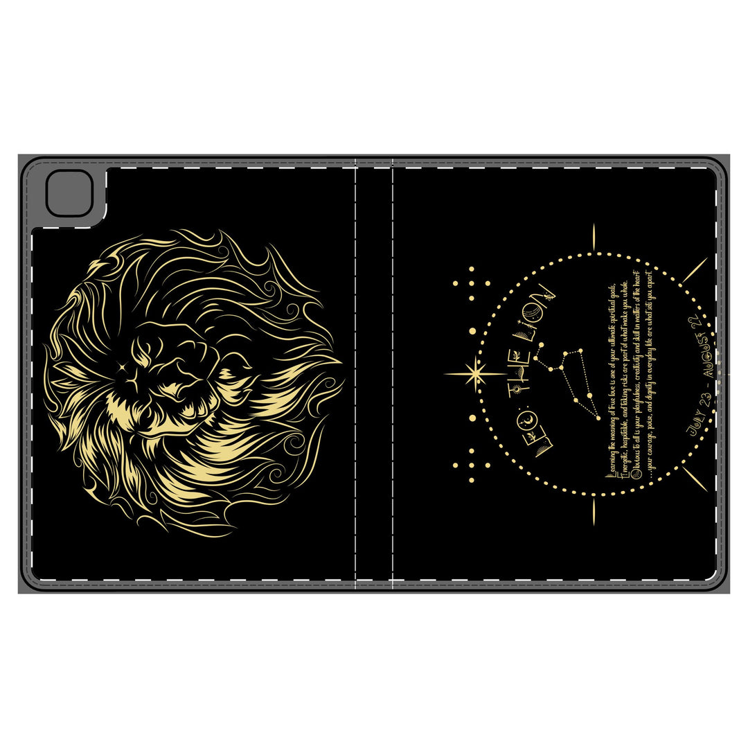 Leo Acrostic Poem Elegant Tablet Folio Case