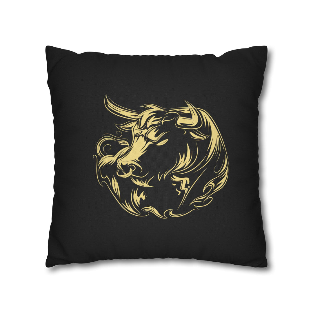 Taurus Acrostic Poem Pillow Cover