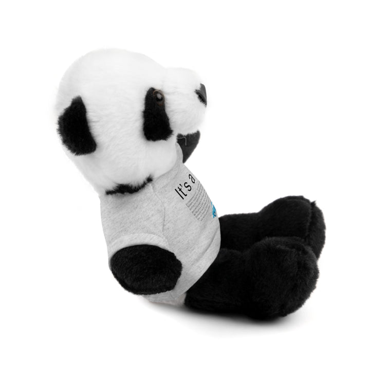 It's a Boy Acrostic Poem Stuffed Animal Collection with T-Shirt - Car