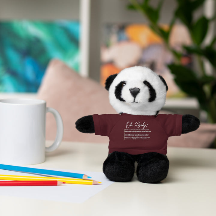 Oh, Baby Acrostic Poem Stuffed Animal Collection with T-Shirt