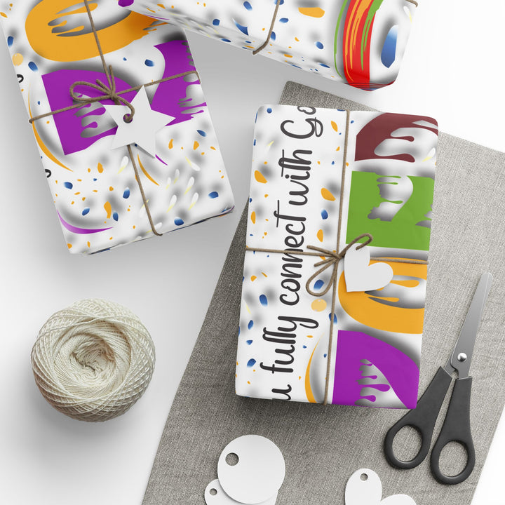 Namesakes Acrostic Poem Chic Gift Wrapping Paper