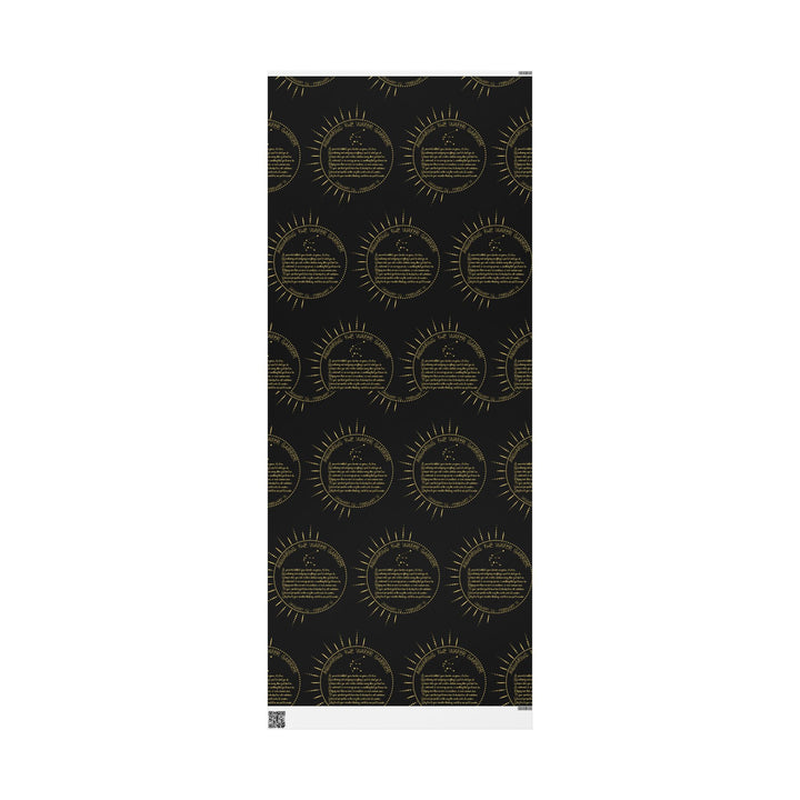 Aquarius Acrostic Poem Chic Gift Wrapping Paper