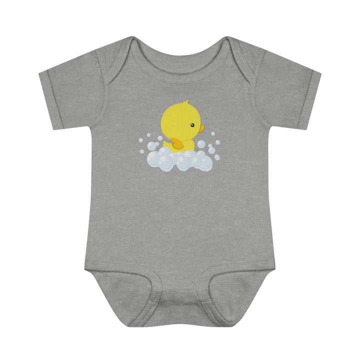 Baby Steps "It's a Boy" Acrostic Poem Bodysuit - Ducky Design