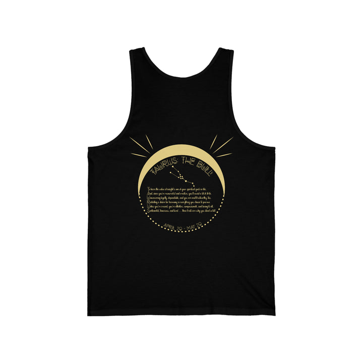 Written in the Stars Unisex Jersey Tank - Taurus