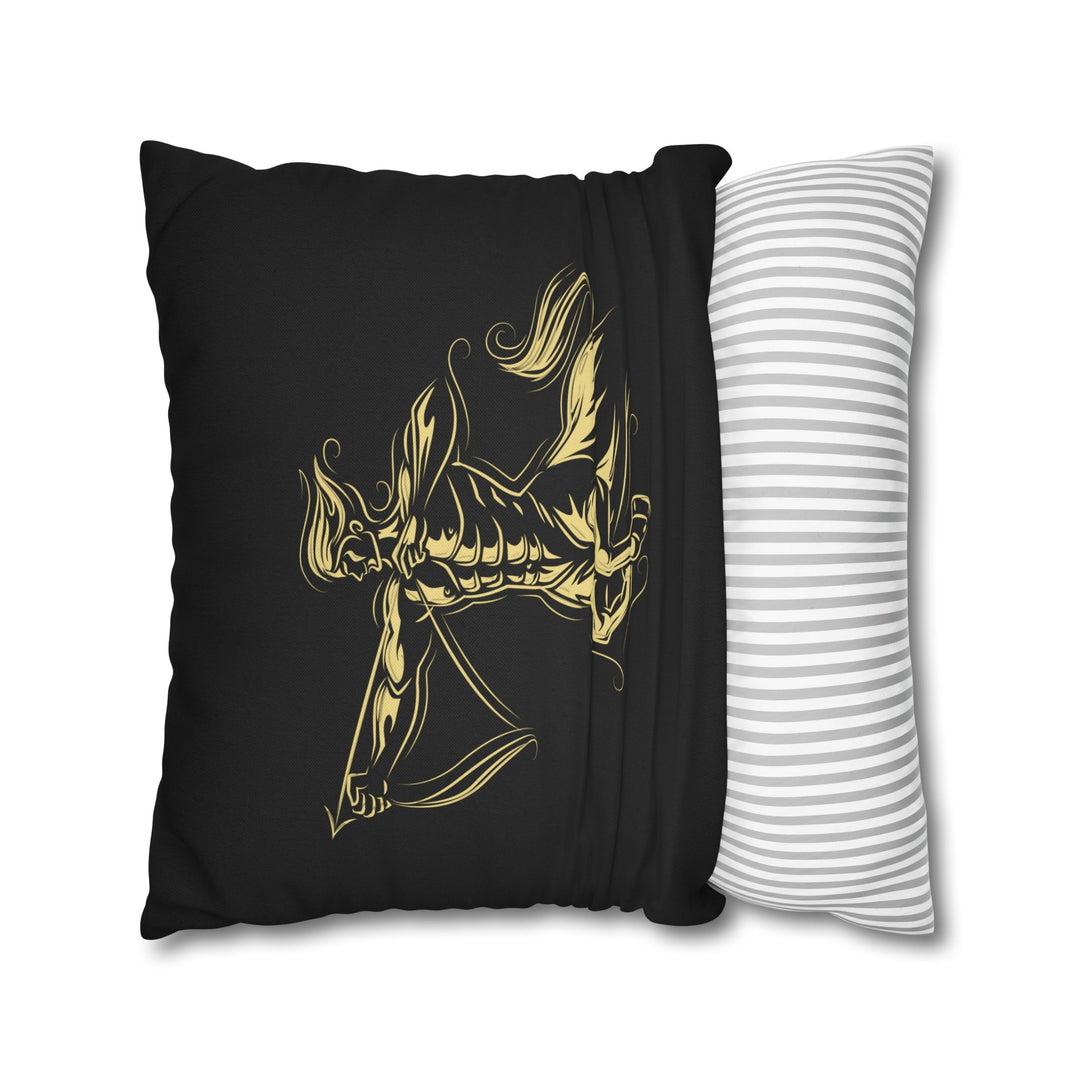 Sagittarius Acrostic Poem Pillow Cover