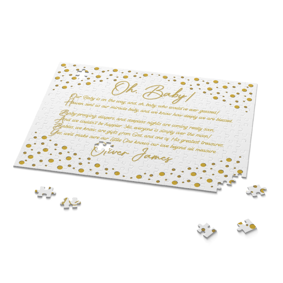 Oh, Baby! Acrostic Poem - Personalized