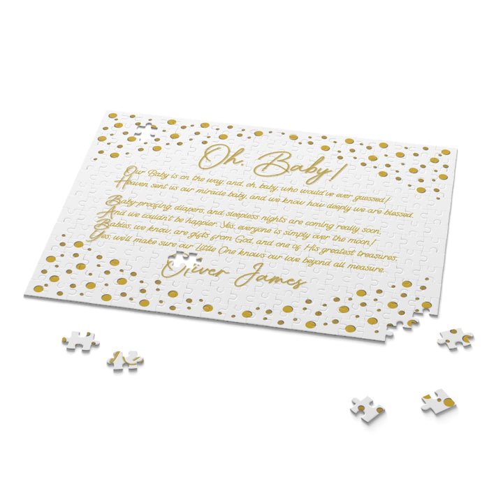 Oh, Baby! Acrostic Poem - Personalized