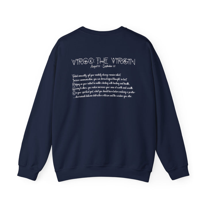 Virgo Acrostic Poem Astrology Sweatshirt - Unisex