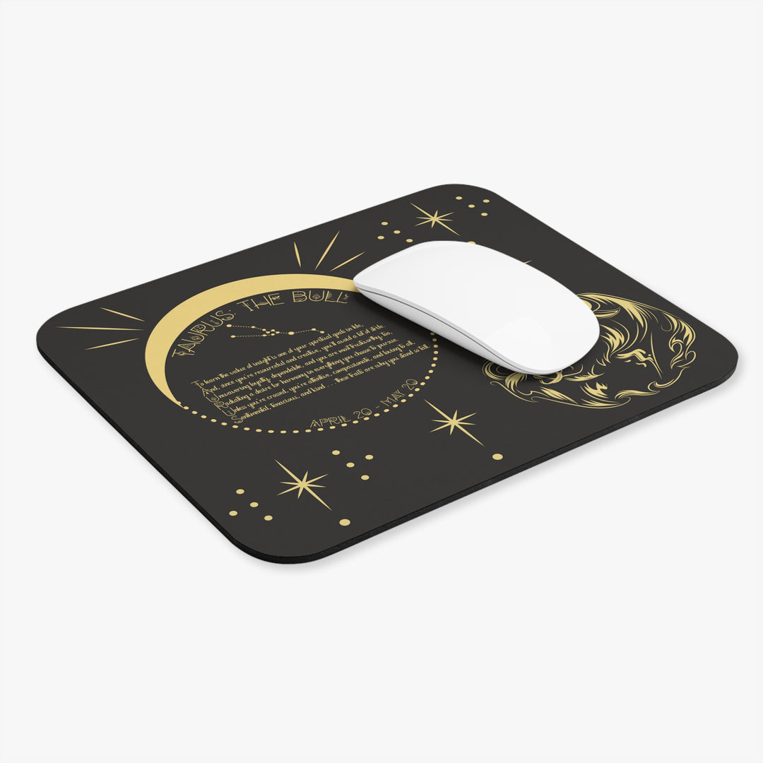 Written in the Stars Acrostic Poem Mouse Pad - "Taurus"