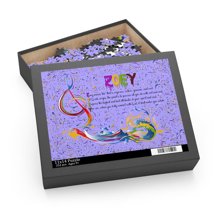 Namesakes Acrostic Name PoemPuzzle - Musical Note Design
