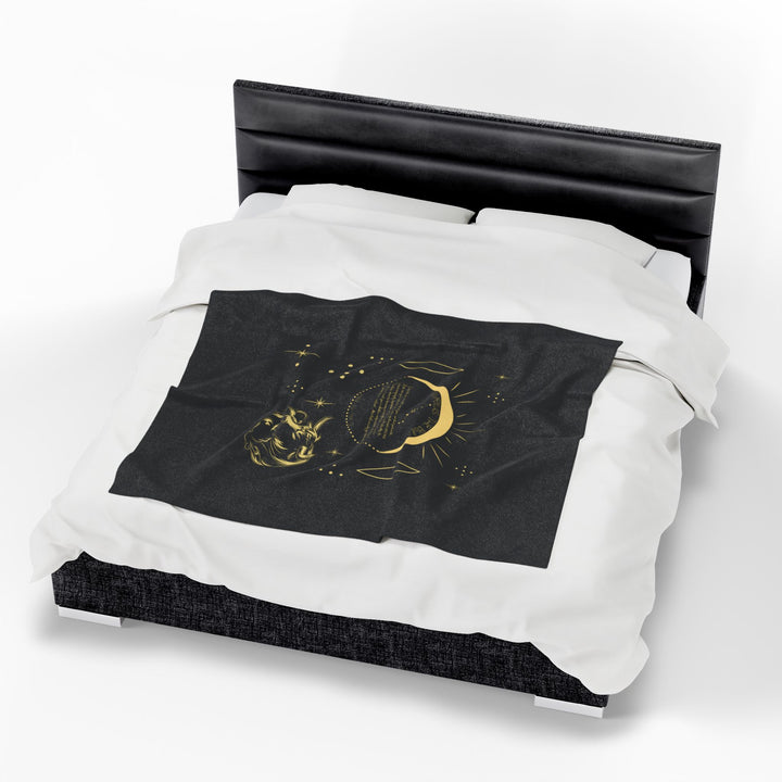 Taurus Acrostic Poem Velveteen Blanket