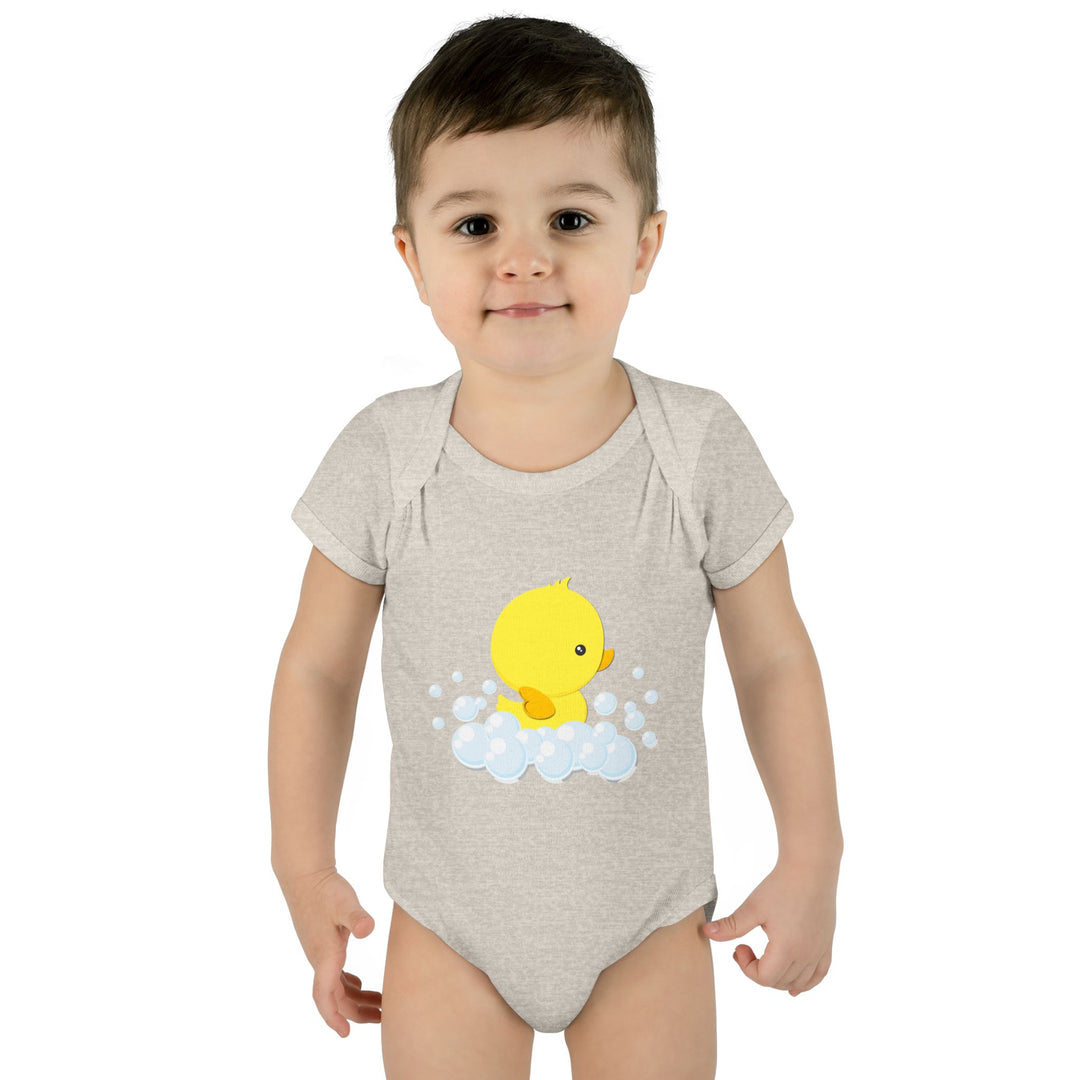 It's a Boy Acrostic Poem Baby Bodysuit - Ducky Design