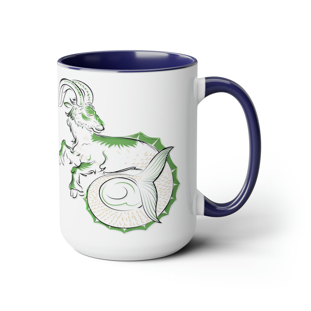 Written in the Stars Two-Tone Coffee Mugs - 15oz - Capricorn