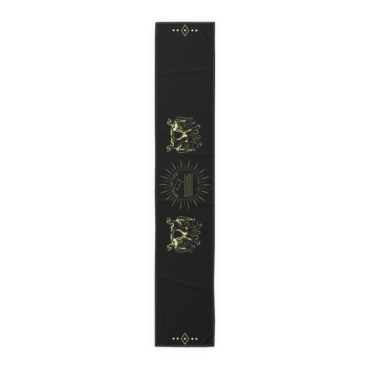 Gemini Acrostic Poem Table Runner