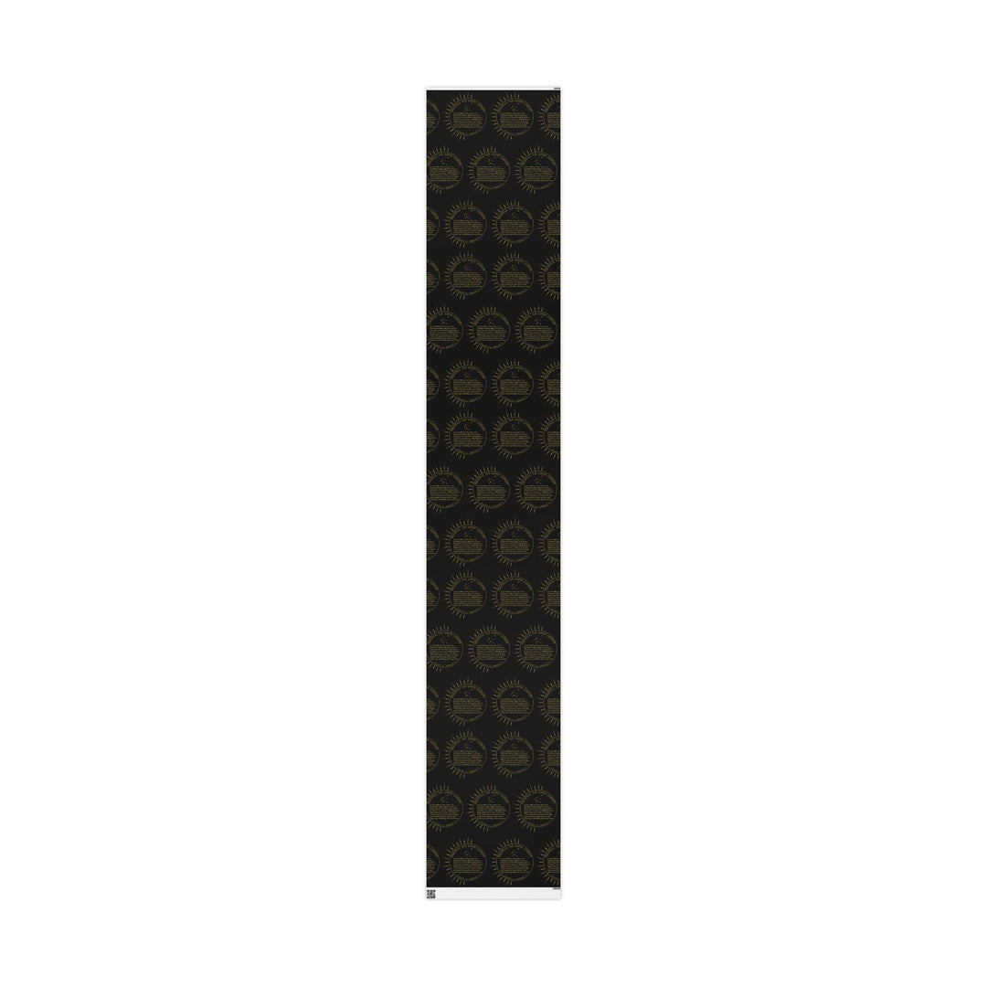 Aquarius Acrostic Poem Chic Gift Wrapping Paper