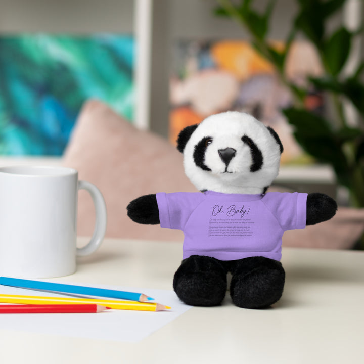 Oh, Baby Acrostic Poem Stuffed Animal Collection with T-Shirt