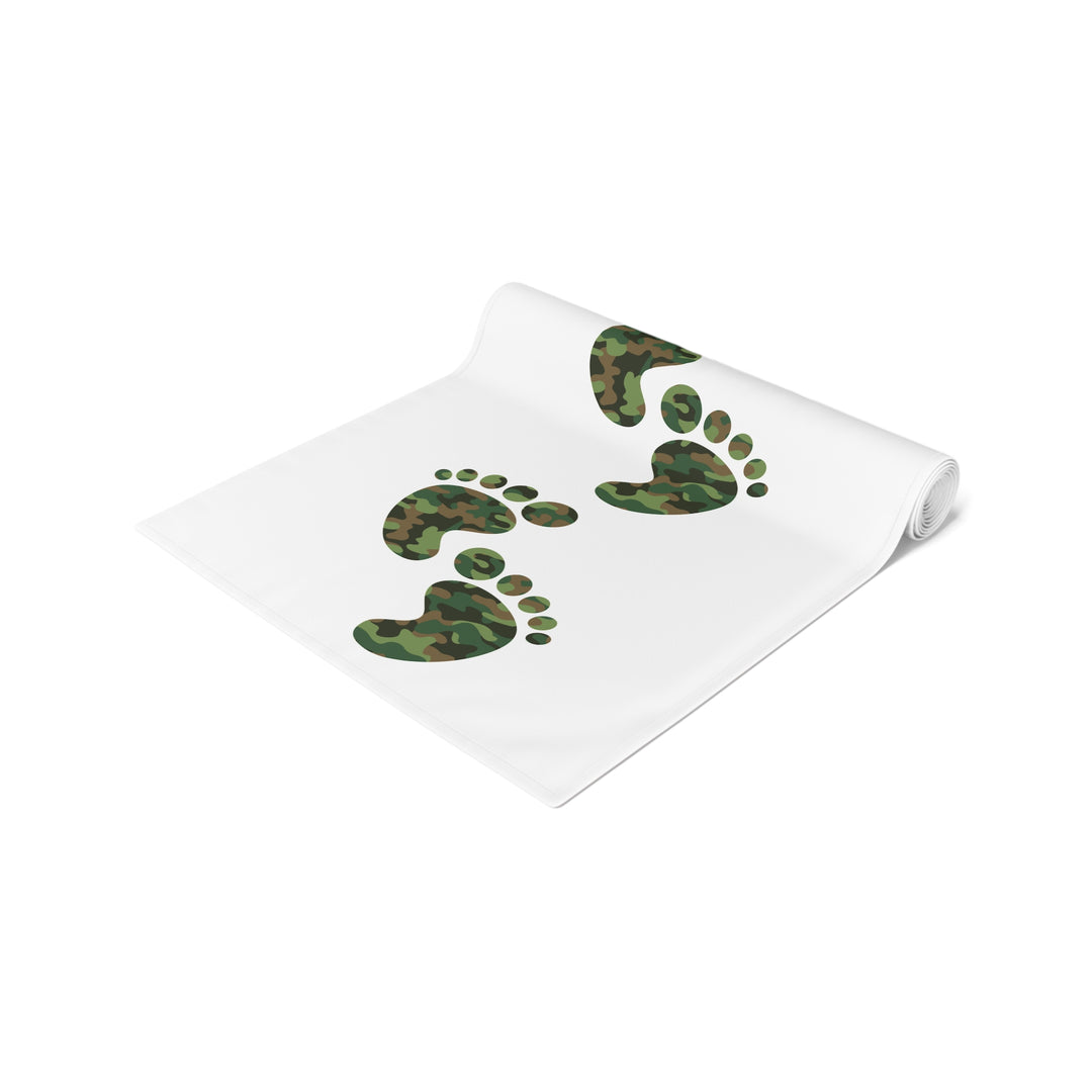 “Baby Feet” Table Runner - Camo