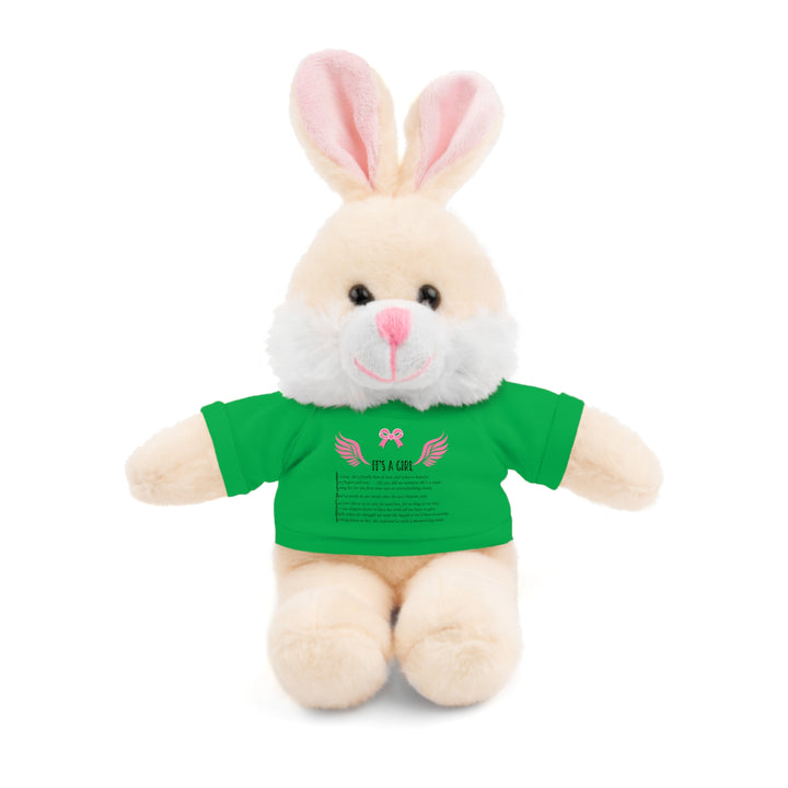 Baby Steps Stuffed Animals with Tee - It's a Girl