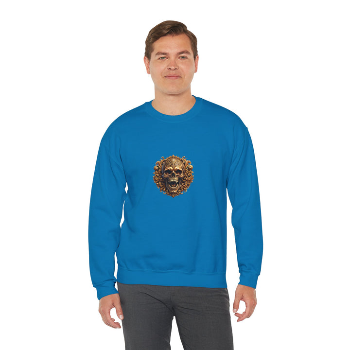 Happy Halloween Acrostic Poem Sweatshirt - Skull