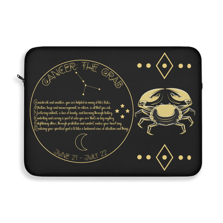 Cancer Acrostic Poem Laptop Sleeve