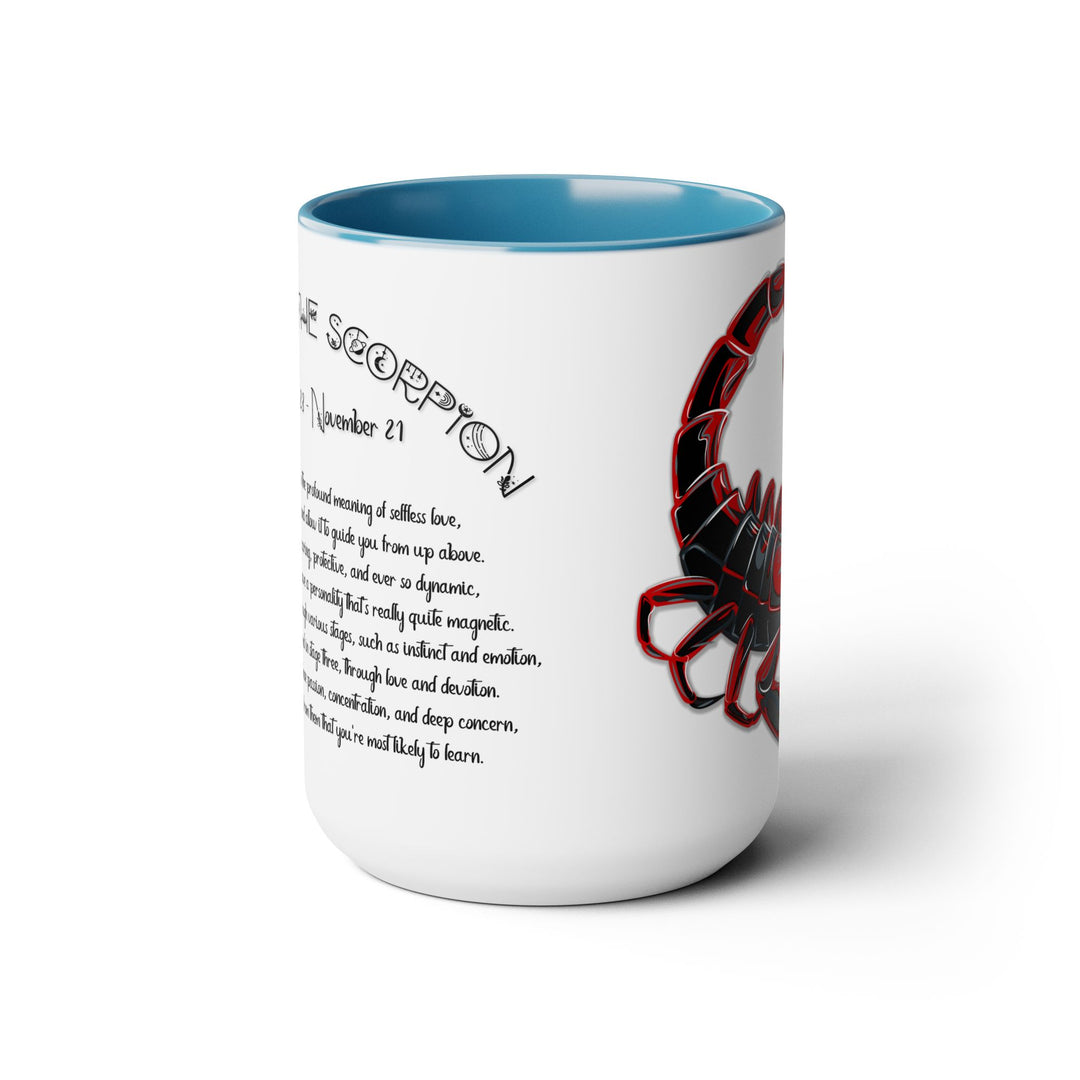 Scorpio Two-Tone Coffee Mugs - 15oz