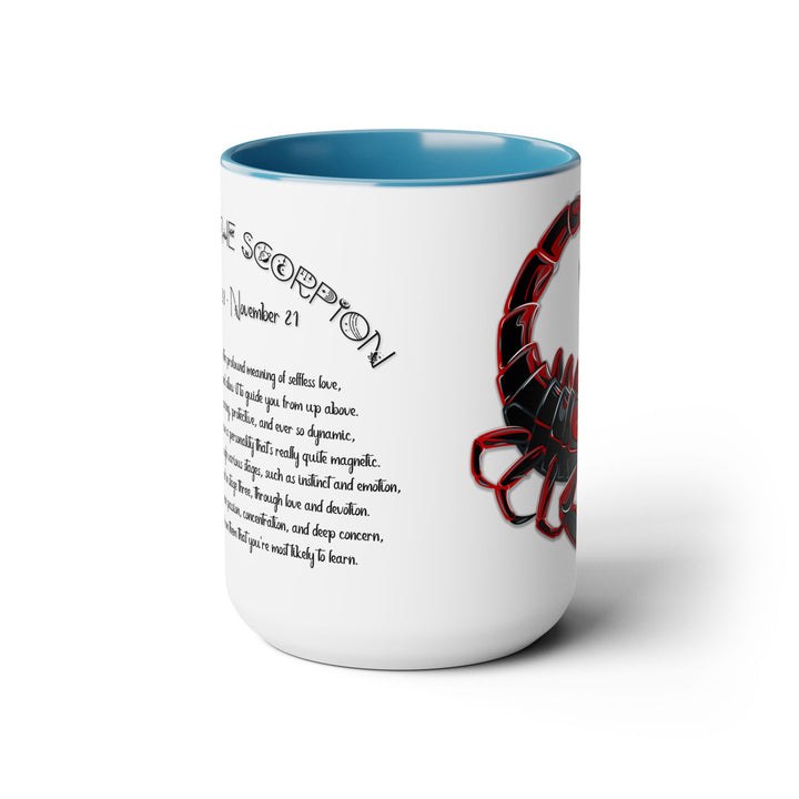 Scorpio Two-Tone Coffee Mugs - 15oz