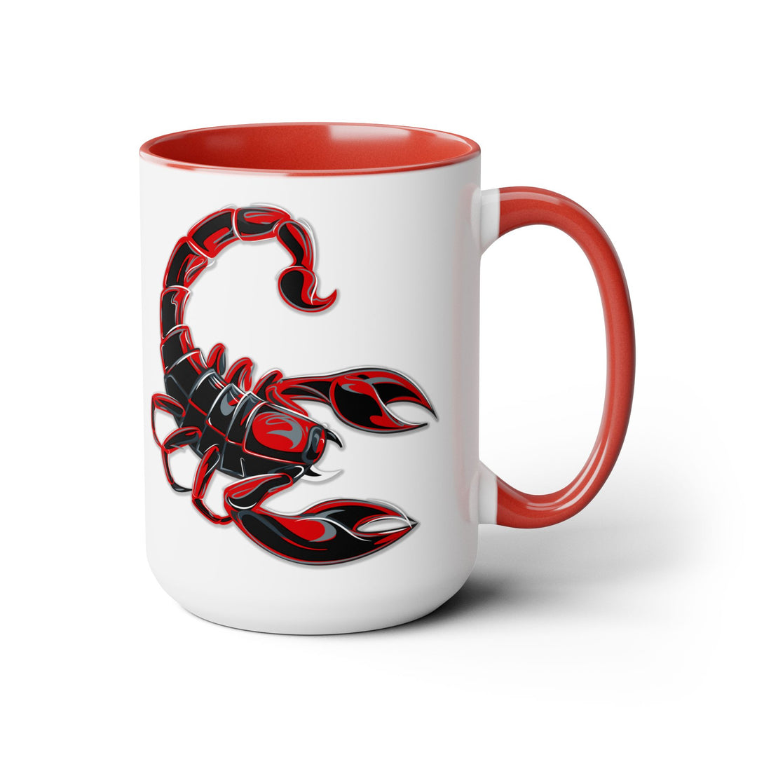 Scorpio Two-Tone Coffee Mugs - 15oz