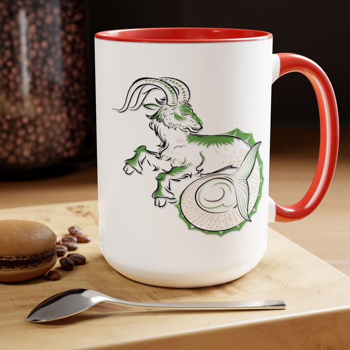 Capricorn Two-Tone Coffee Mugs - 15oz