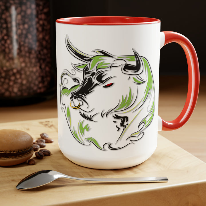 Written in the Stars Two-Tone Coffee Mugs - 15oz - Taurus