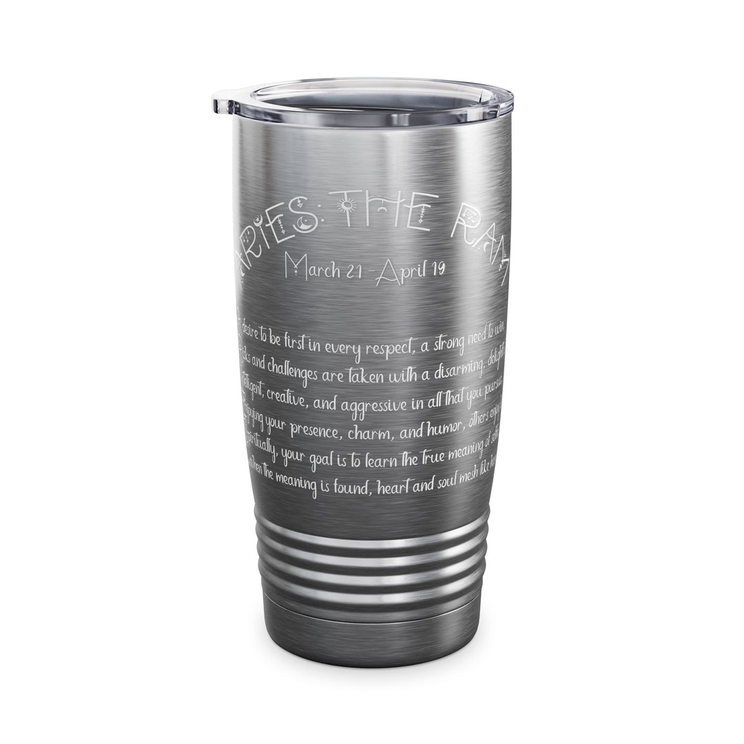 Aries Acrostic Poem Ringneck Tumbler - 20oz