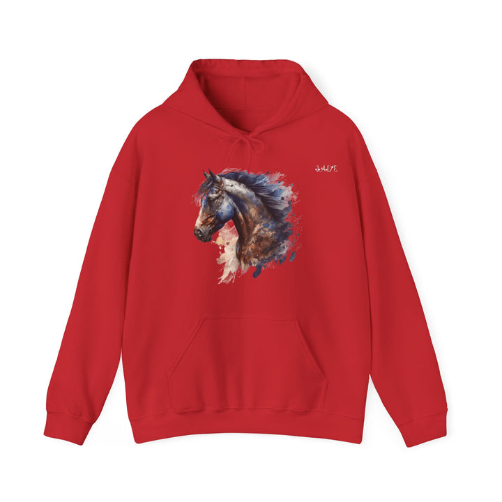 Namesakes, Personalized Acrostic Name Hoodie with Horse Graphic