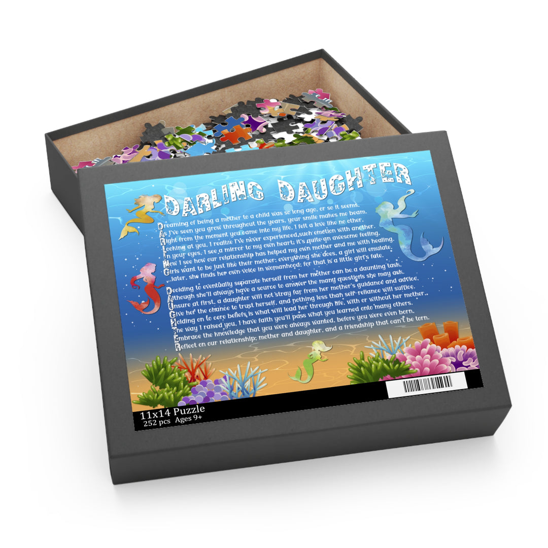 Darling Daughter Acrostic Poem Jigsaw Puzzle
