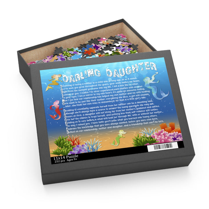 Darling Daughter Acrostic Poem Jigsaw Puzzle