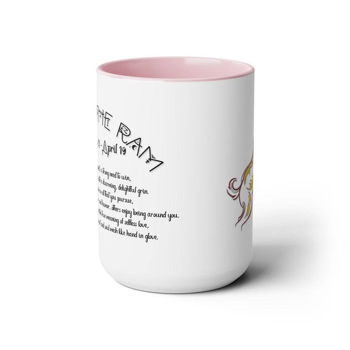 Aries Two-Tone Coffee Mugs - 15oz