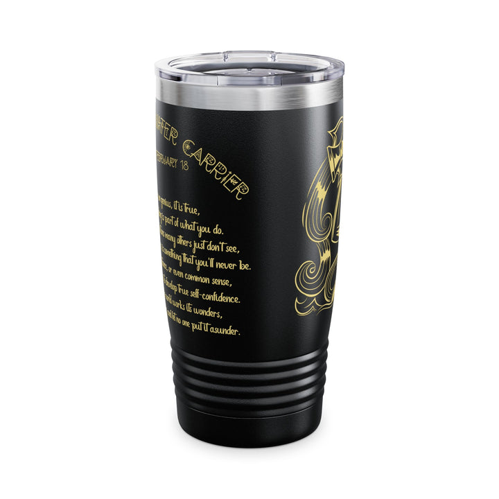 Aquarius Acrostic Poem Ringneck Tumbler - 20oz